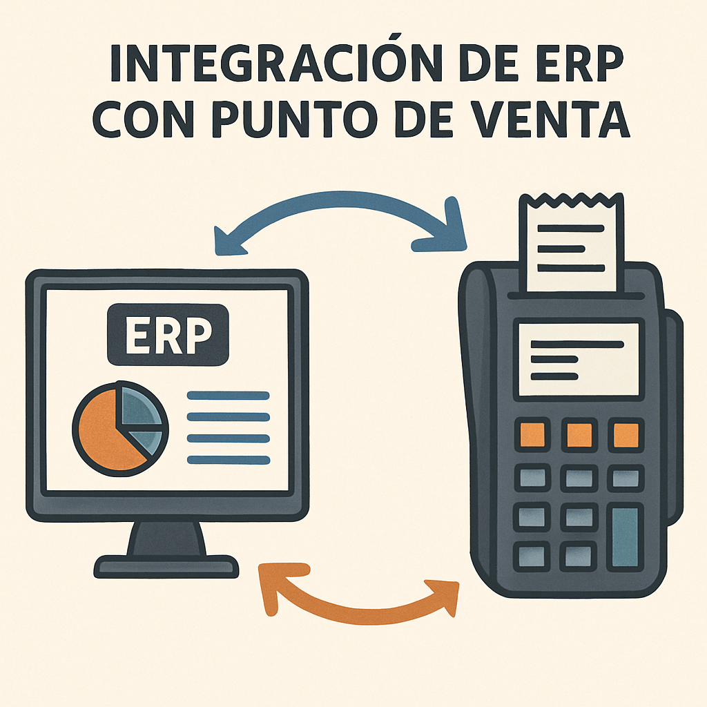 Integración de sistema ERP con punto de venta