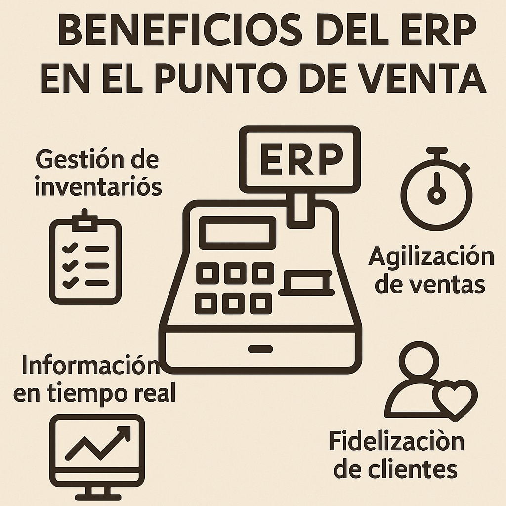 Ventajas del ERP en punto de venta para retail